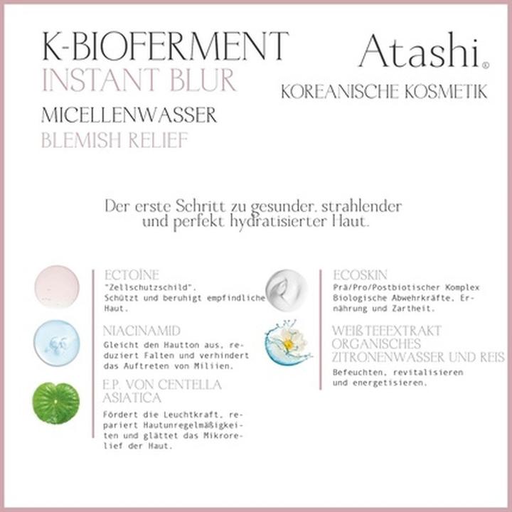 Produktbild Atashi Blemish Relief Soothing Facial Cleanser for Sensitive Skin (Reinigungstücher Gesicht, 250 ml)