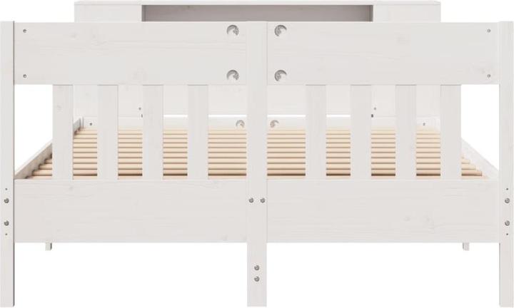 Image du produit vidaXL Bett mit Regal (140 x 190 cm)
