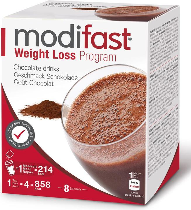 Actual product image Modifast Weight Loss Programme (8 Piece, Powder, Granulate, 55 g)