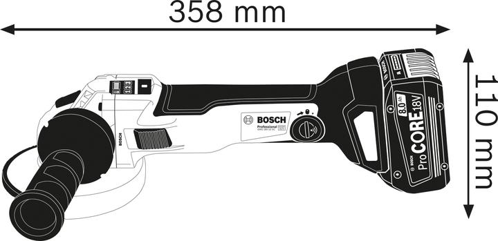 Produktbild Bosch Professional GWS 18V-10 SC (150 mm)