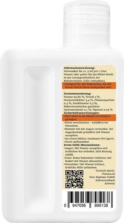 Actual product image Plutoos Robot Mop Cleaning Solution – Swiss Formula