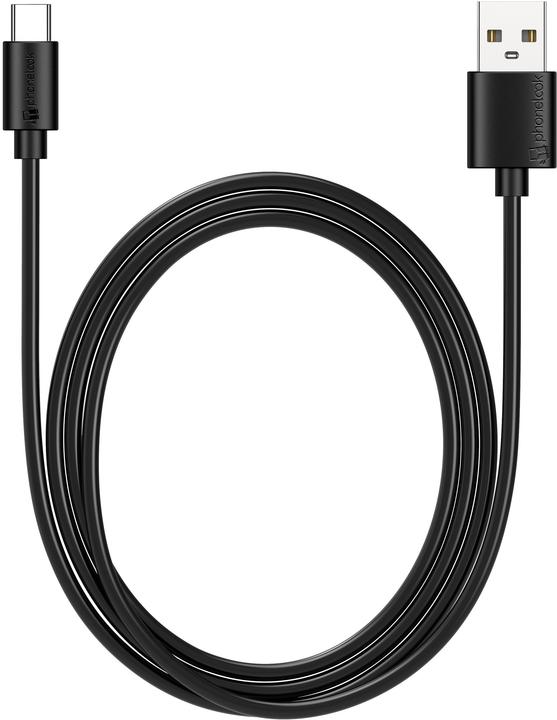 Produktbild PhoneLook Ladekabel USB-C auf USB-A (0.50 m)