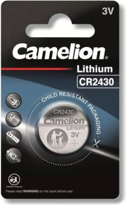 Produktbild Camelion Lithiumzelle 3 Volt CR2430 1er Blister (1 Stk., CR2430, 270 mAh)