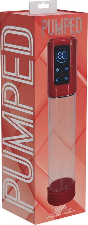Produktbild Shots MegaLift - Automatic Waterproof Penis Pump - Metallic Red