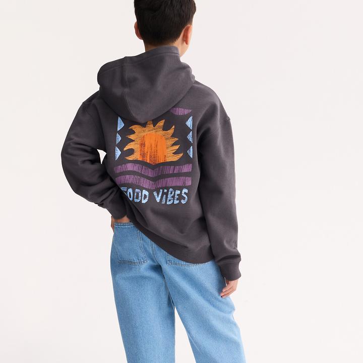 Produktbild La Redoute Collections Oversize-Kapuzenpullover aus Molton (128)