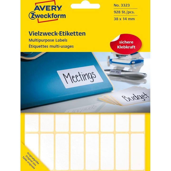 Actual product image Avery Vielzweck-Etiketten