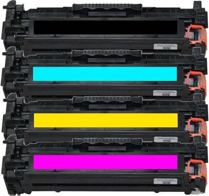 Produktbild Hermex Kompatibler Toner für HP Color LaserJet Pro 400 M451dn (M, C, Y, BK)
