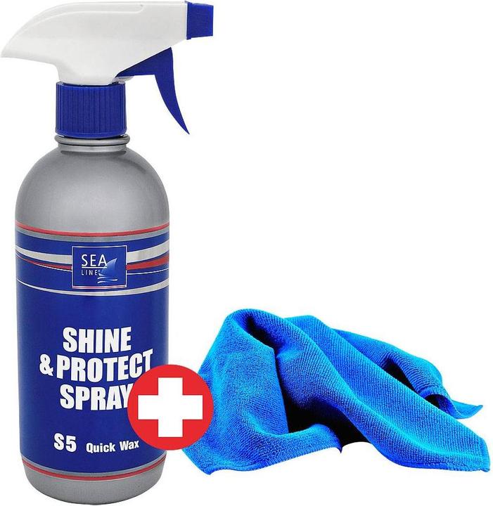 Image du produit Compass Fart en spray Shine &amp  Protect 250ml + chiffon microfibre
