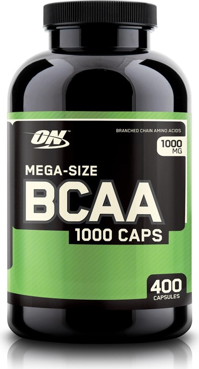 Immagine prodotto Optimum Nutrition Mega-Size BCAA (400 Pezzo/i, Pillole, 255 g)