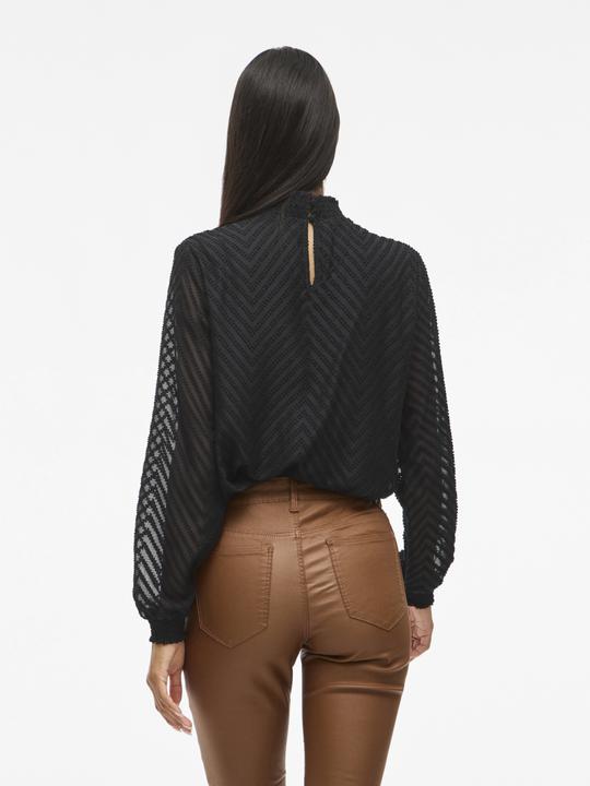 Produktbild Vila High Neck Oberteil mit langen Ärmeln (34)