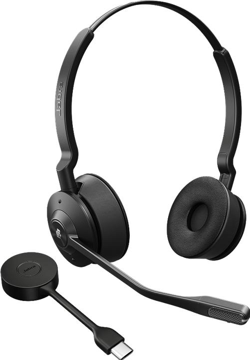 Actual product image Jabra Engage 55 SE MS Stereo UNC (DECT, USB-C (Wireless, USB-C)