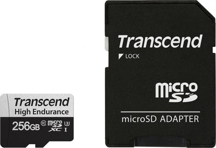 Produktbild Transcend High Endurance (256 GB, microSDXC, U3, UHS-I)