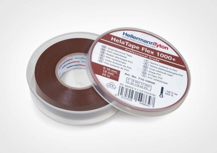 Image du produit HellermannTyton Ruban isolant HelaTape Flex 1000 (19 mm)