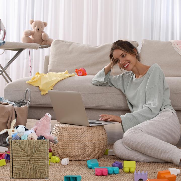 Actual product image Relaxdays Storage basket (1 x, 30 x 30 x 30 cm)