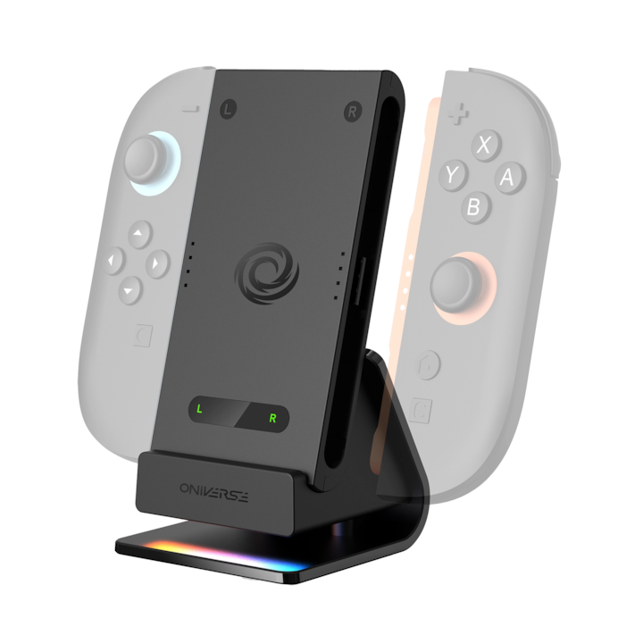 Oniverse Ladestation & Stand für Nintendo Switch 2™ - Gaming-Zubehör (Switch 2)