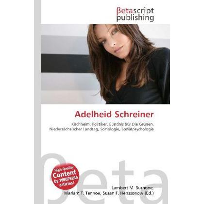 Adelheid Schreiner, Ratgeber