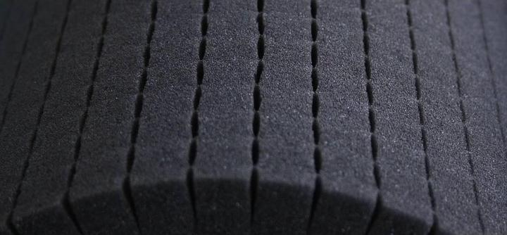 Actual product image Feldherr AABP090S - 500 mm x 250 mm x 90 mm grid foam cube foam - self-adhesive (Foam material)