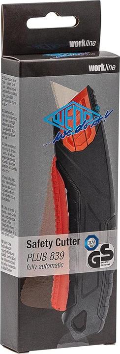 Immagine prodotto Wedo Cutter Safety mit Hebel Gehäuse: Nylon/Glasfiber sw/rt (Taglierini)