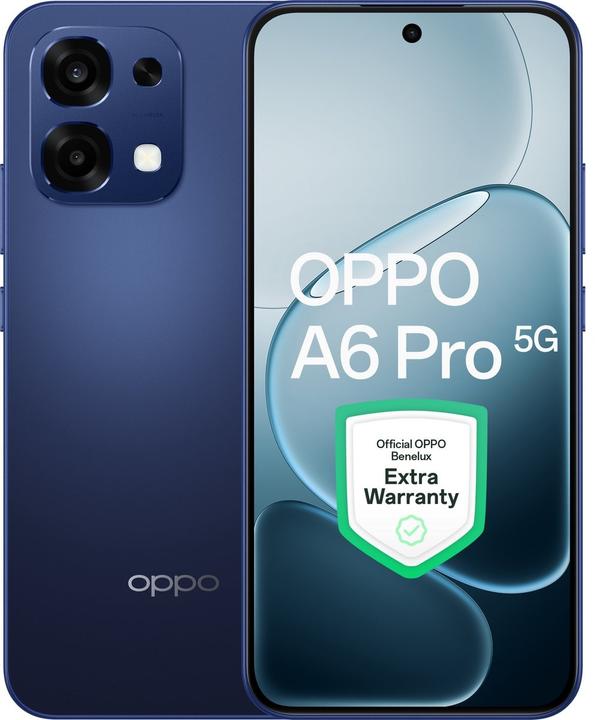 Produktbild OPPO A6 Pro 5G (256 GB, Stellar Black, 6.57", 5G)