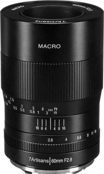 Image du produit 7artisans 60mm F2.8 Macro EOS M (Canon EF-M, APS-C / DX)