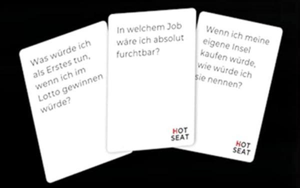 Produktbild Dyce Games Hot Seat - Das Spiel bei dem sich alles um dich dreht (Deutsch)
