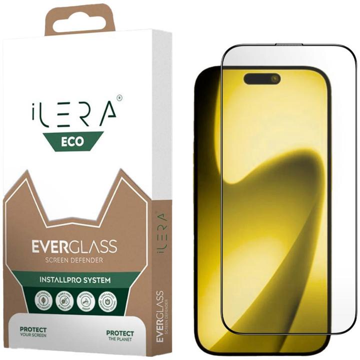 Actual product image iLera Protective glass iLeraECO EverGlass for iPhone 17 Pro Max (1 pcs., Apple iPhone 17 Pro Max)