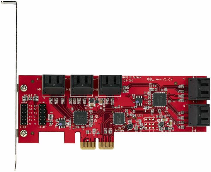 Image du produit StarTech com PCIe SATA Controller Karte - 10 Port SATA 3 Erweiterungskarte/Kontroller für PCIe x2 -