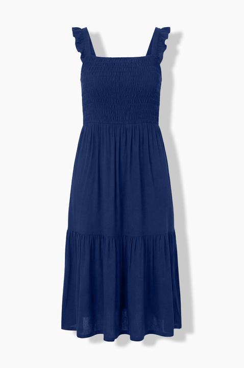 Image du produit Miamoda Robe midi smockée, modèle sans manches (58)