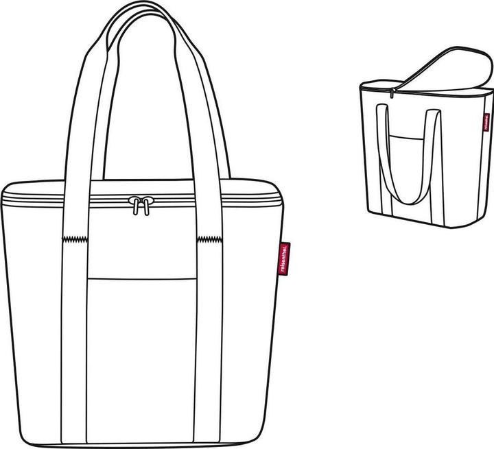 Produktbild reisenthel Einkaufskorb Thermoshopper Twist Silver Grau
