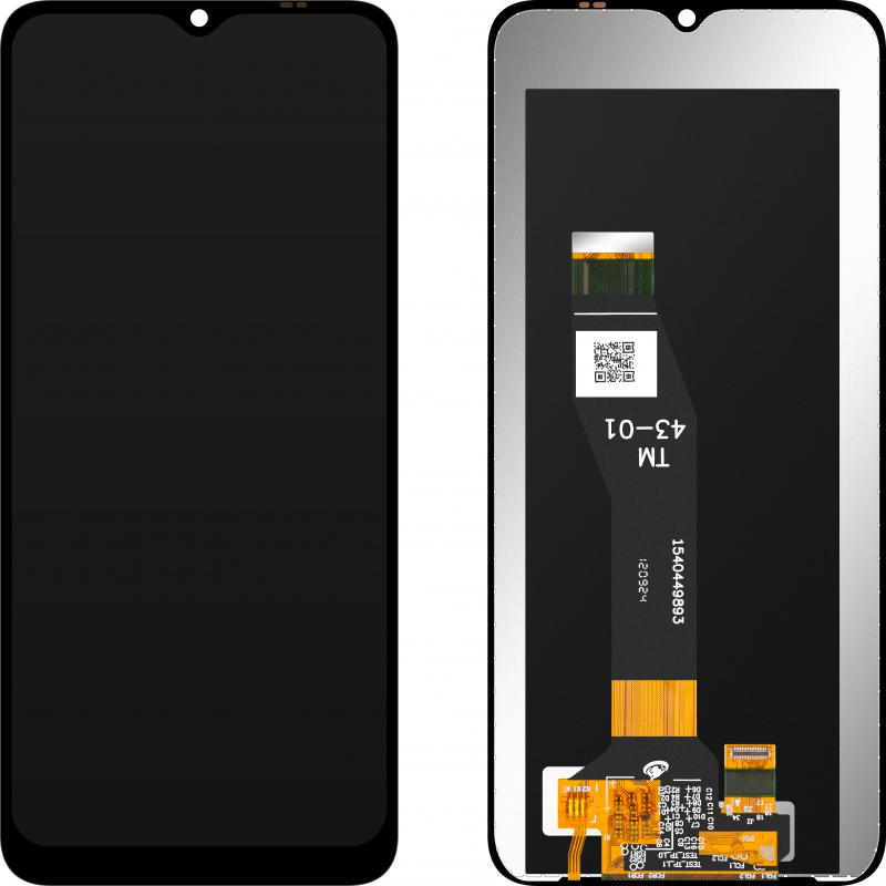 MP Display Unit fur Moto E13, w/o Frame, Aftermarket, Black (Display), Pezzi di ricambio per dispositivi mobili, Nero