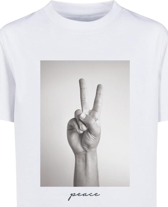 Immagine prodotto Mister Tee Maglietta con il segno della pace per bambini - 52025 (158, 164)