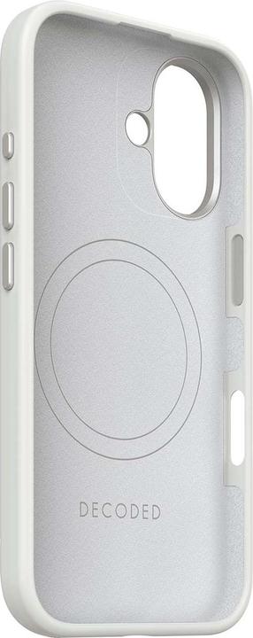 Immagine prodotto Decoded Backcover in silicone antimicrobico con MagSafe per iPhone 16 - Grigio (Apple iPhone 16)