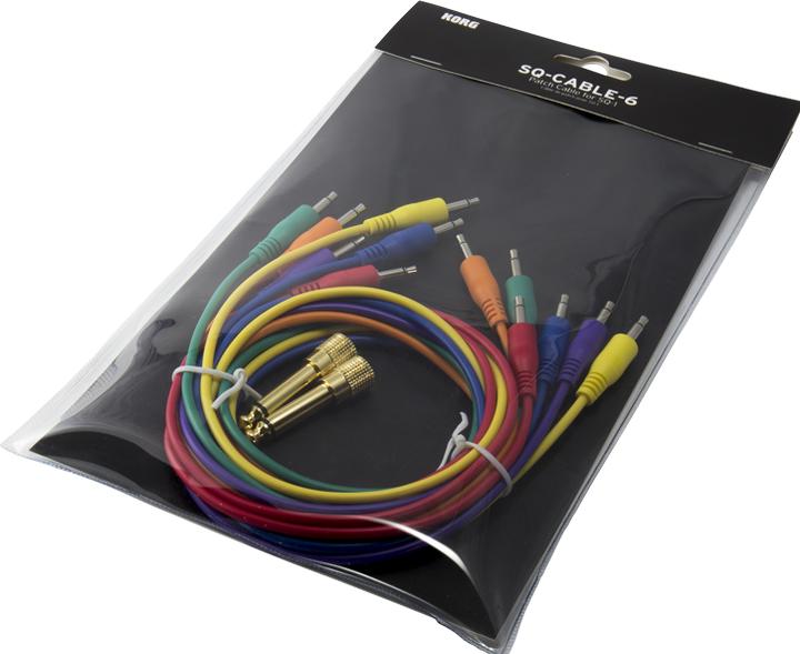 Actual product image Korg Sq-Cable-6 (0.75 m, AUX cable)