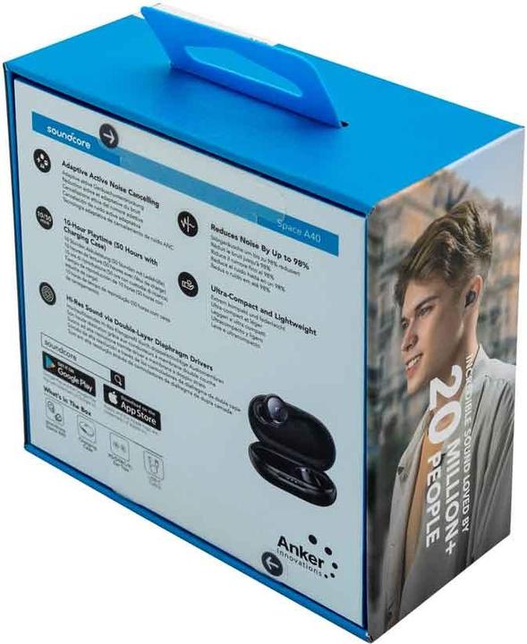 Produktbild soundcore Space A40 (ANC, 10 h, Kabellos)