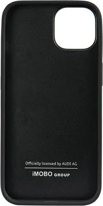 Produktbild Audi Genuine Leather iPhone 12/12 Pro 6.1" czarny/black hardcase AU-TPUPCIP12P-Q8/D1-BK (Apple iPhone 12, Apple iPhone 12 Pro)