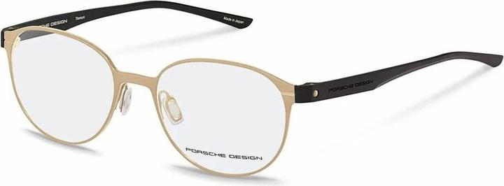Porsche Design Unisex' Spectacle frame Porsche P8345-C-5218 Golden Ã˜ 52 mm (no correction)