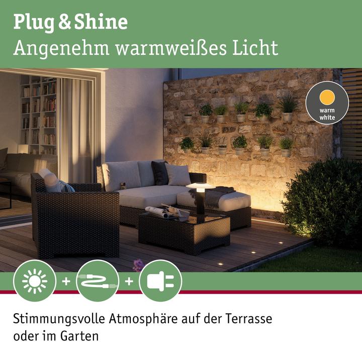 Produktbild Paulmann Outdoor Plug & Shine Wall (875 lm, IP67)