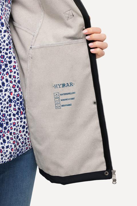 Produktbild Ulla Popken HYPRAR Softshelljacke, wasserabweisend, Knebelknöpfe (54)