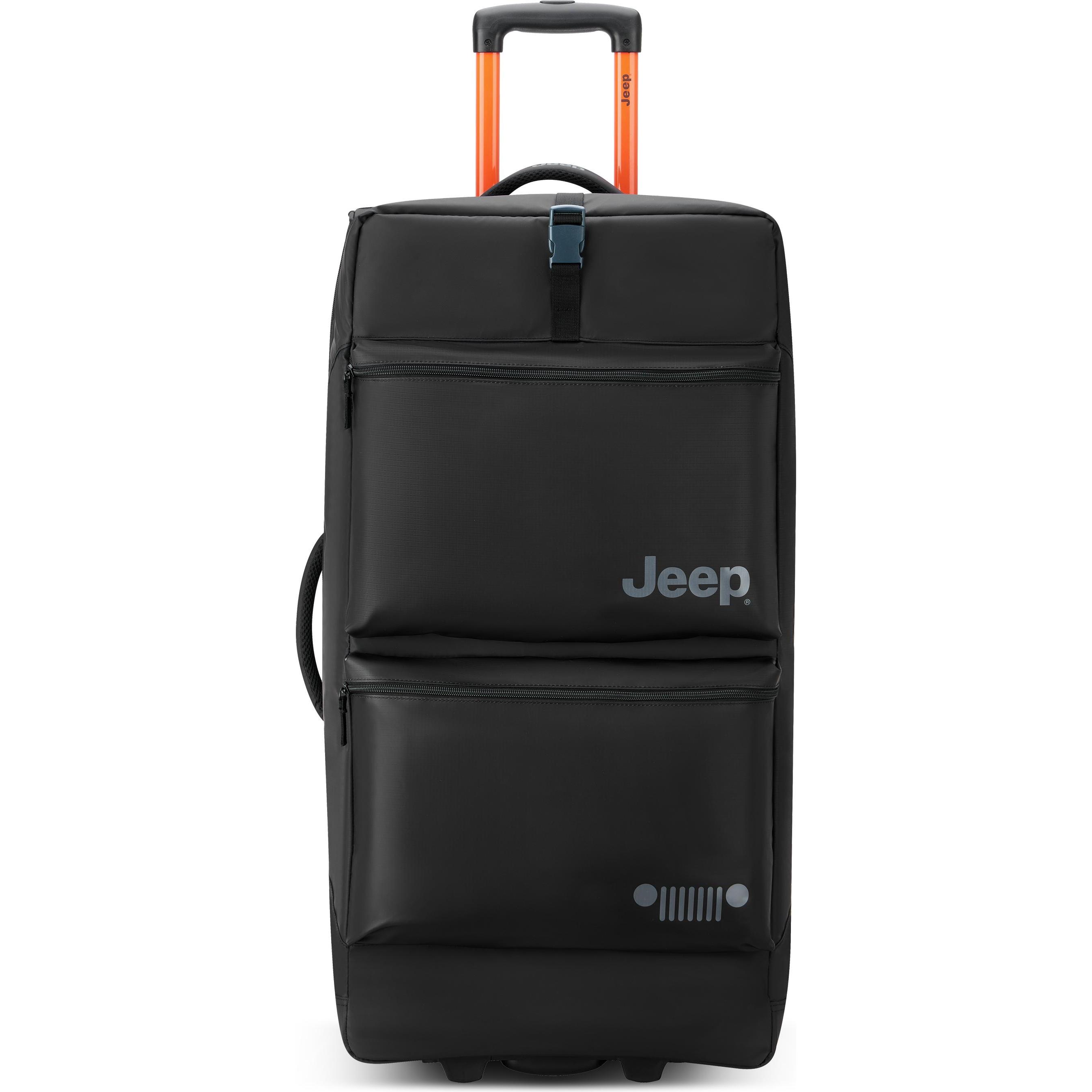 Delsey Unisex Nero Valigia, Jeep Js006b, (96 L)