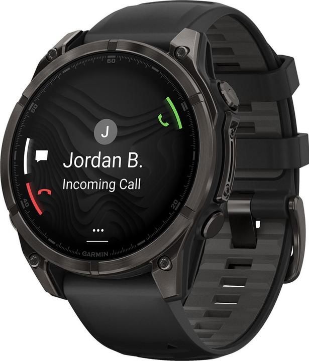 Actual product image Garmin Fenix 8 AMOLED Sapphire Titan (47 mm)