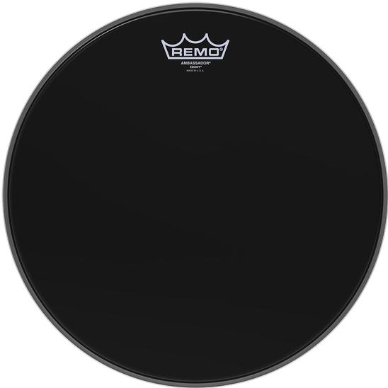 Remo Ambassador Ebony (Bassdrum, Tom, Trommel)