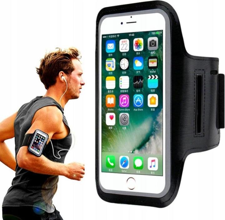 Actual product image OEM Bicycle accessory Sport Case Armband ( 6.5" - 7" ) black