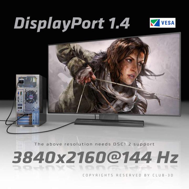 Produktbild Club 3D DisplayPort — DisplayPort (4 m, DisplayPort)