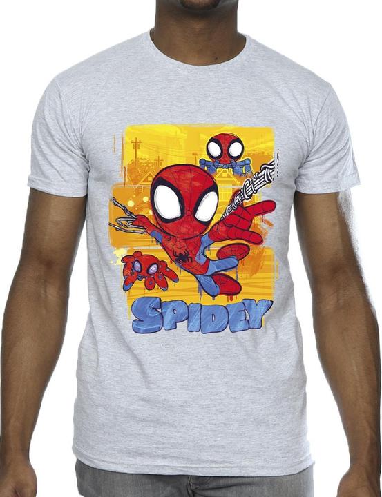 Immagine prodotto Spidey And His Amazing Friends Flying Maglietta Uomo (XL)