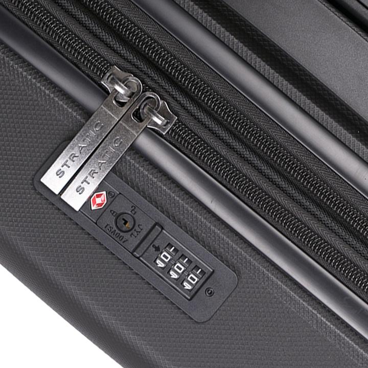 Produktbild Stratic Bright+ 4 Rollen Kabinentrolley S 56 cm mit Dehnfalte (37 l)