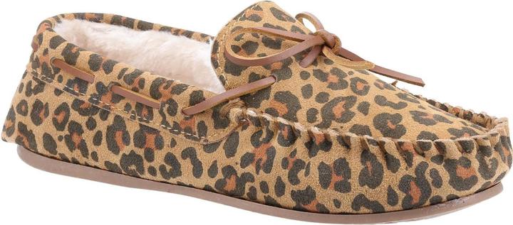 Image du produit Hush Puppies Pantoufles Allie motif léopard en daim (39)