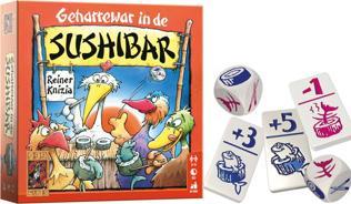 Actual product image 999Games Scramble in the Sushi Bar - Dice Game