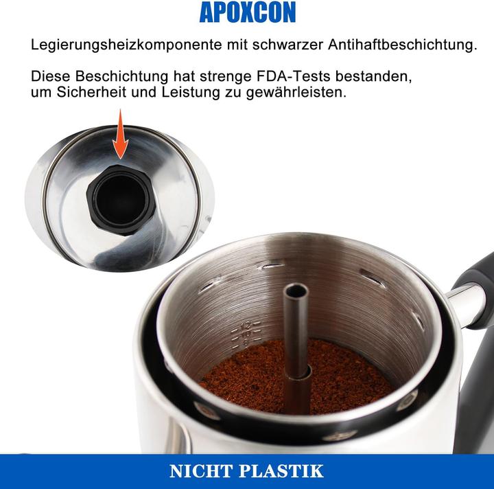 Produktbild Apoxcon Elektrischer Kaffee-Perkolator