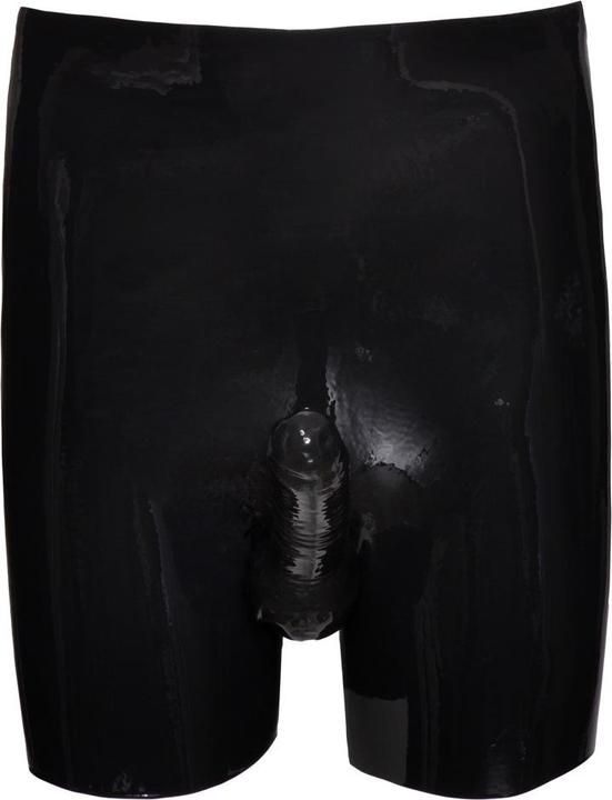 Immagine prodotto LateX Toys Pantaloni in lattice con guaina per il pene e preservativo anale (S)