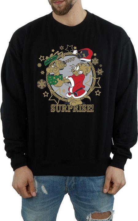 Produktbild Tom & Jerry Christmas Surprise Sweatshirt (S)